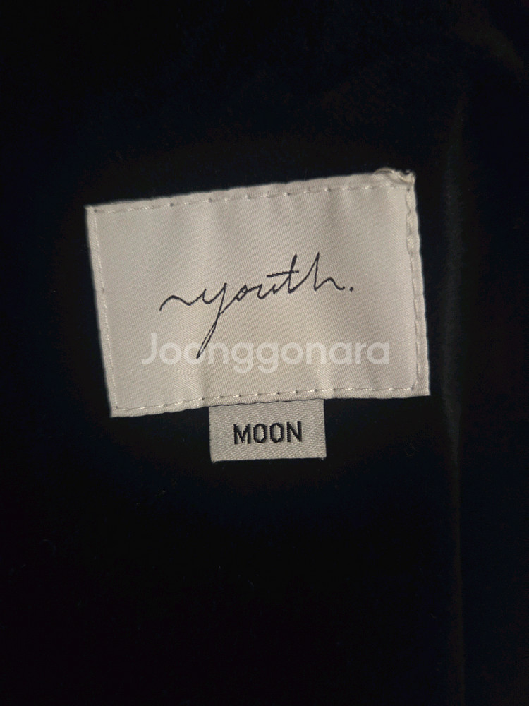 유스 벨벳 트랙자켓 블랙 M--3