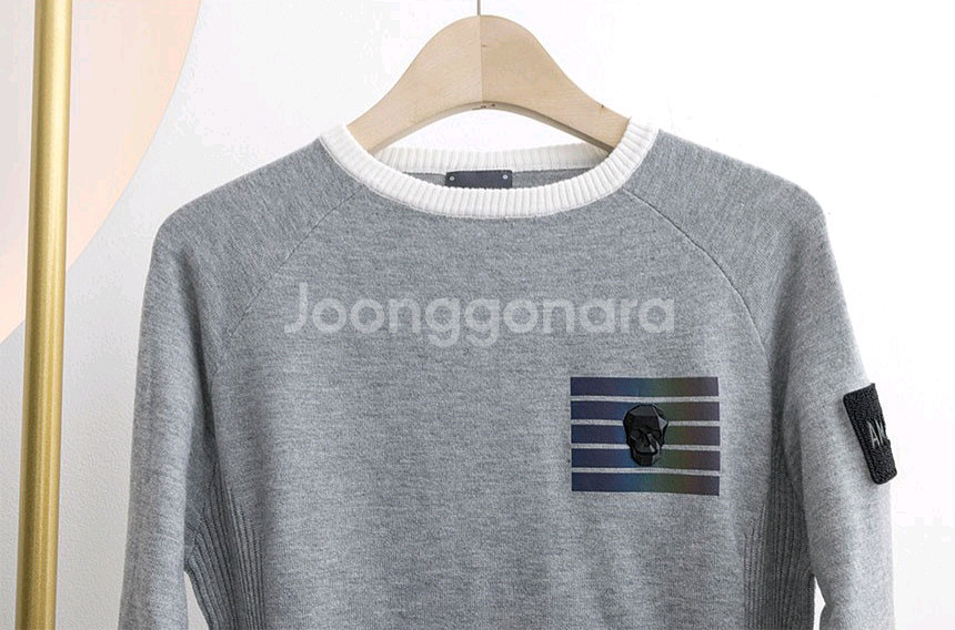 어메이징크리 여성 골프 방풍 티셔츠 니트 세트--5