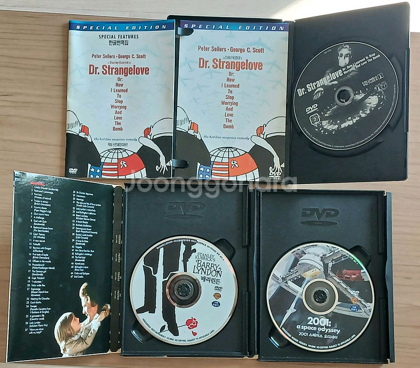 스탠리 큐브릭 DVD 5편--1