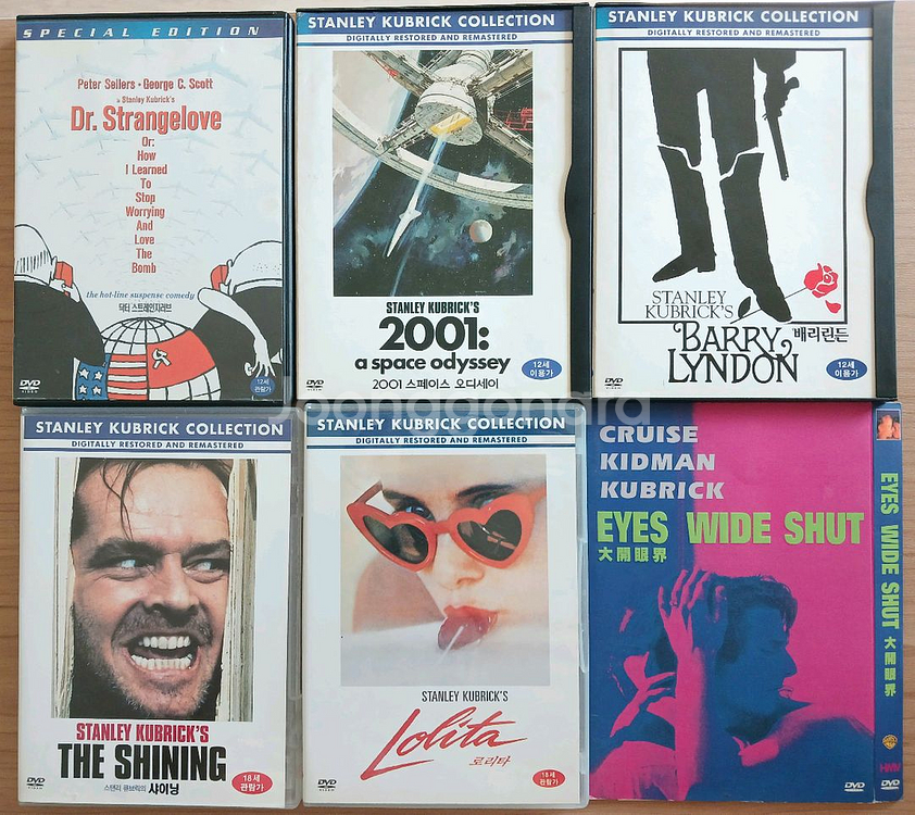 스탠리 큐브릭 DVD 5편--0