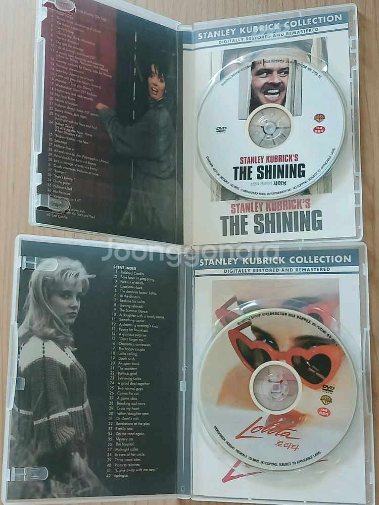 스탠리 큐브릭 DVD 5편--2