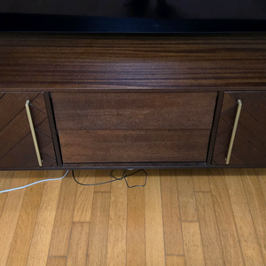 까사미아 헤링본 AV장 거실장