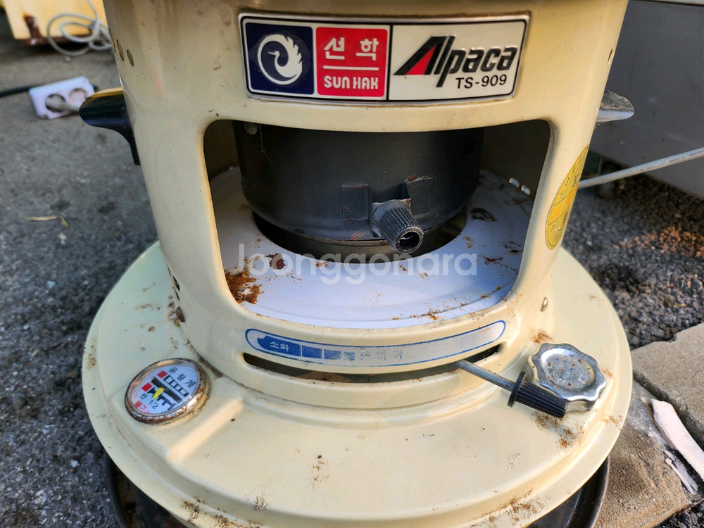 알파카 TS-909 석유 심지 곤로 난로--3