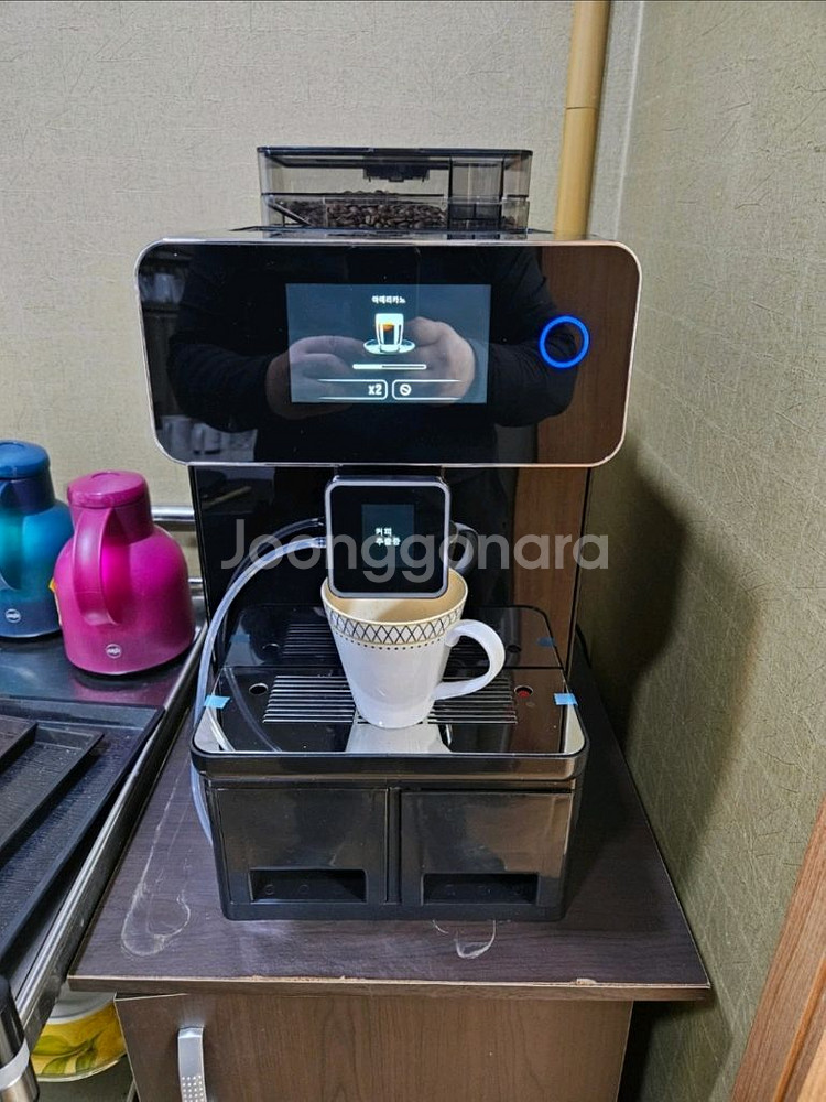 테라 커피머신 401 영업용 자동 에스프레소 머신--1