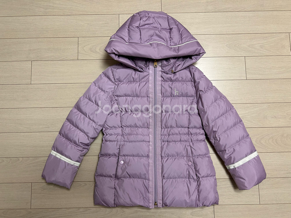 헤지스 패딩 130사이즈--0