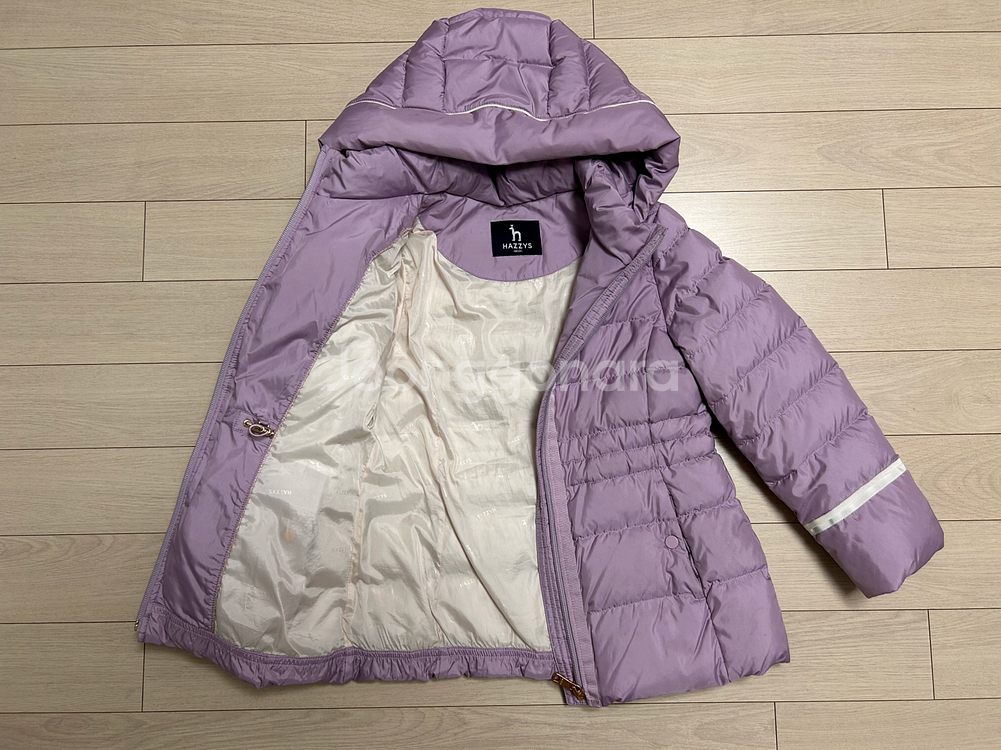 헤지스 패딩 130사이즈--1