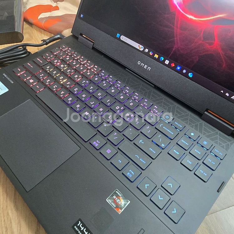 HP 오멘 게이밍 노트북 (RTX 3060, 라이젠7)--2