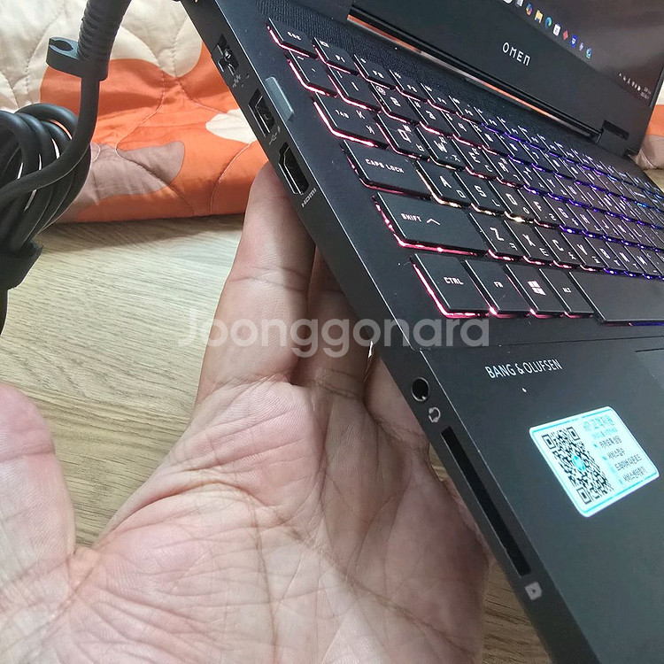HP 오멘 게이밍 노트북 (RTX 3060, 라이젠7)--4