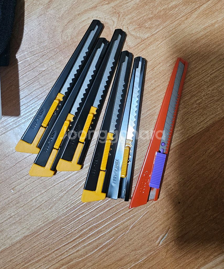 도배용품 세트 일괄거래 도배칼 가방 삼광붓 실크롤러 등--4