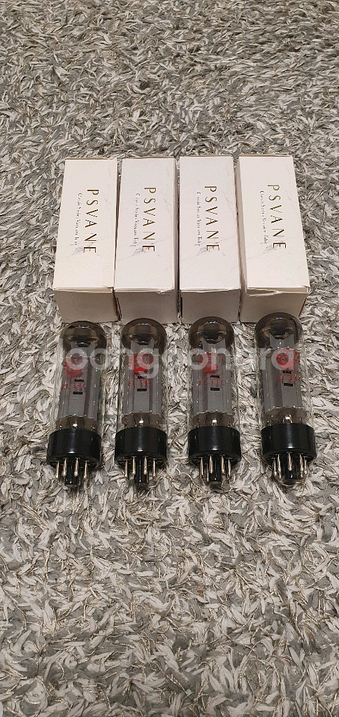 푸스반느 EL34C 매치드 쿼드 진공관 판매합니다.--0
