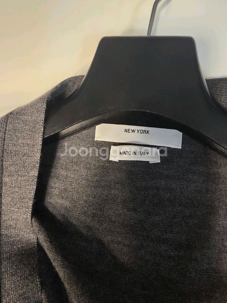 톰브라운 울 메리노 다크 그레이 가디건 사이즈3--1