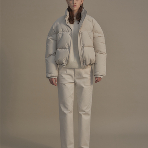 낫띵리튼 nothing written 크롭 스트링 푸퍼