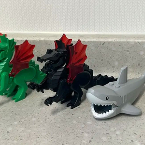 레고 캐슬호환 올드 드래곤/용마 피규어