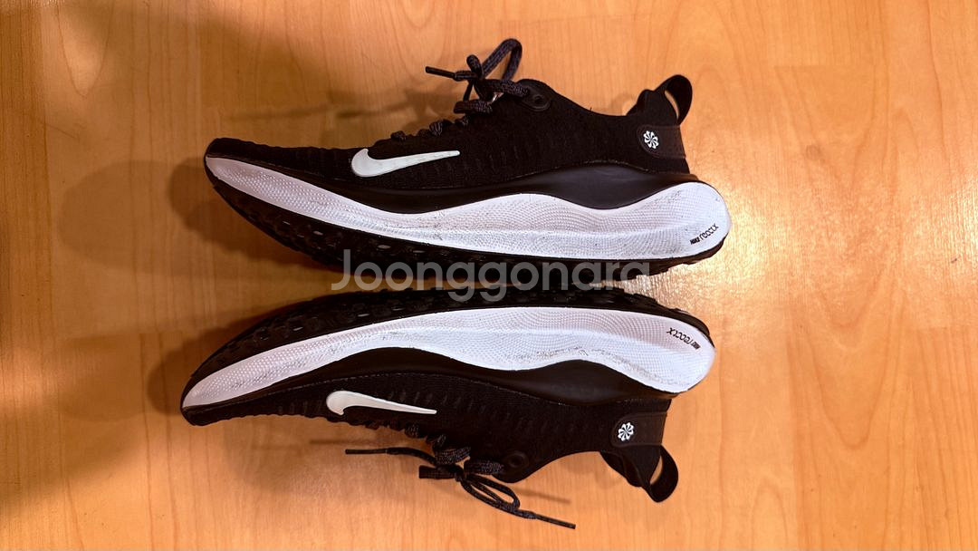 나이키 인피니티런4 블랙 240mm--2