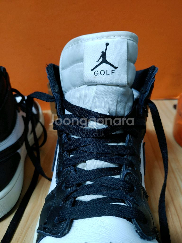 나이키 에어조던1하이 골프 범고래(US9표기270)--6