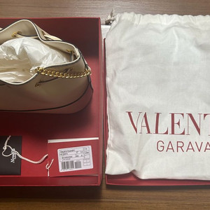 발렌티노 버킷 체인 크로스백