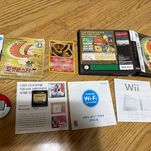 닌텐도 DS 3DS 포켓몬스터 하트골드+초회특전 칠색조