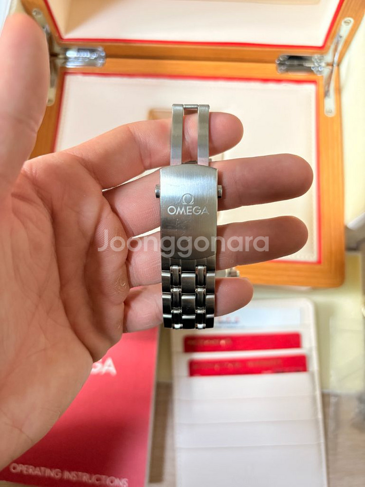 오메가 씨마스터300 41미리 구형 검판 팝니다--3