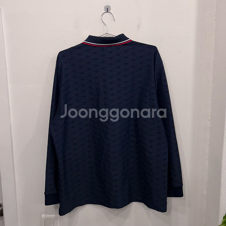 루이까스텔 골프웨어 러버와펜 반집업 긴팔 카라티--4