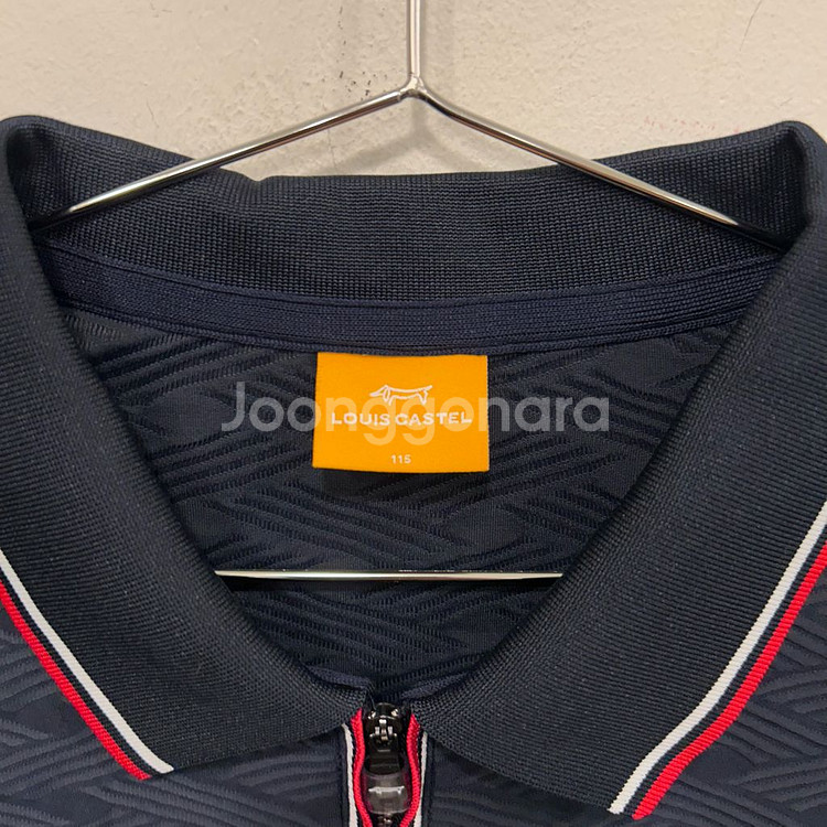 루이까스텔 골프웨어 러버와펜 반집업 긴팔 카라티--2