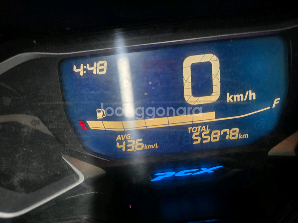 혼다 pcx125 화이트 22년식 배달셋팅--9