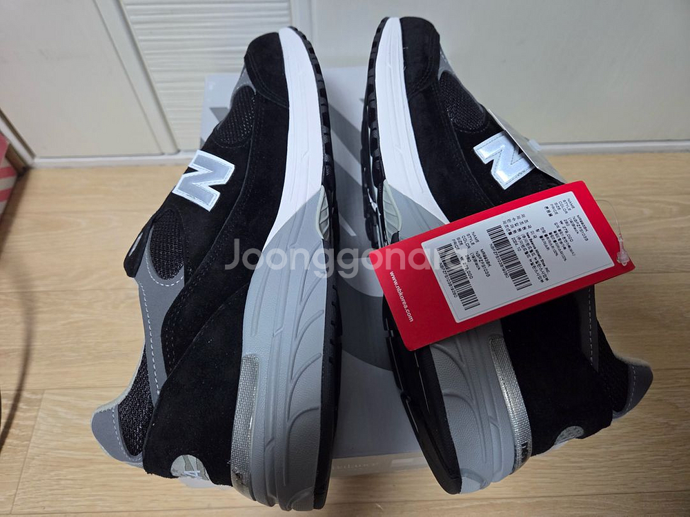 뉴발란스 993 블랙 280 새제품 판매합니다--5
