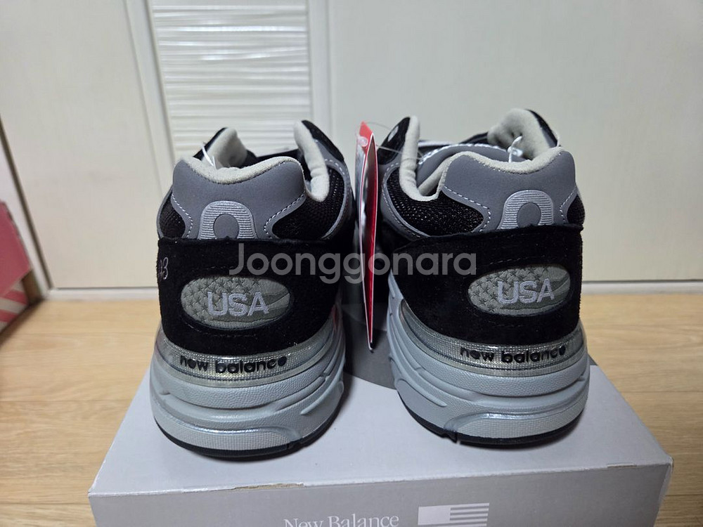 뉴발란스 993 블랙 280 새제품 판매합니다--3