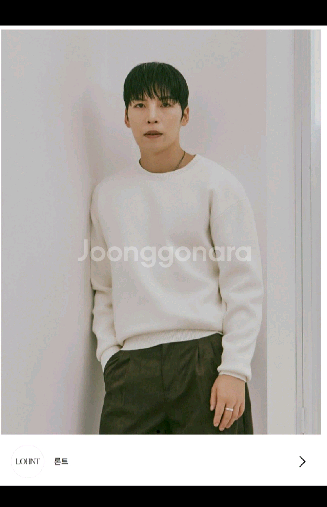 론트 329 라운드 니트 [아이보리] L--0