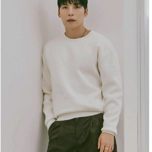 론트 329 라운드 니트 [아이보리] L