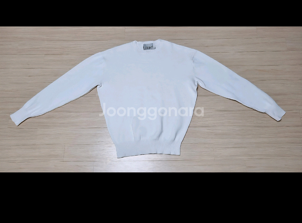 론트 329 라운드 니트 [아이보리] L--2