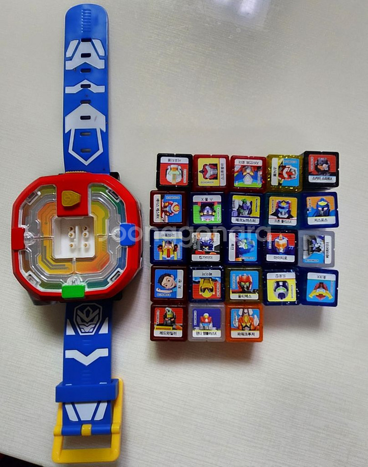 헬로카봇 시계 + 큐브세트--0