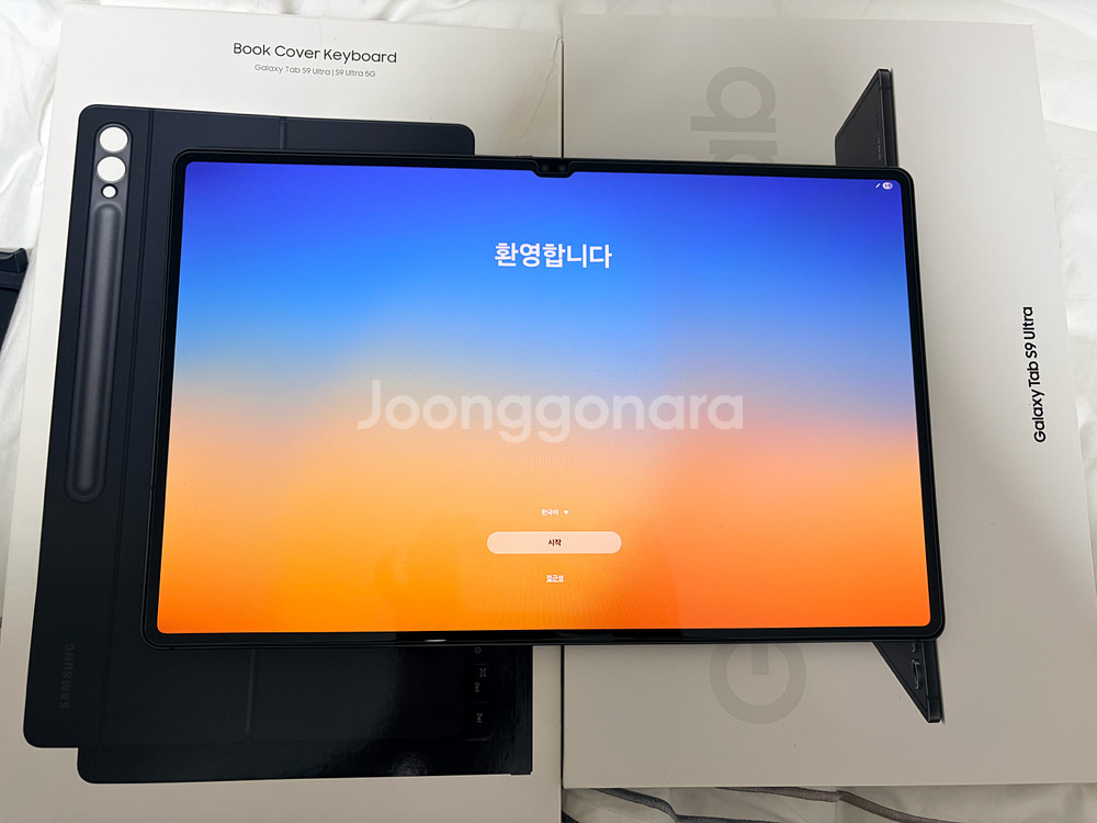 갤럭시탭 S9 울트라 512GB WIFI + 키보드--7
