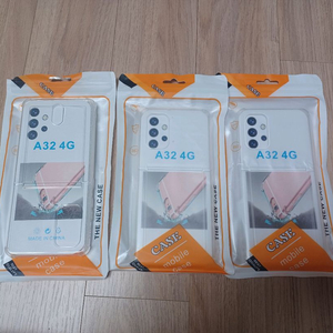 삼성 A32 4G 투명 폰케이스 새제품 3개