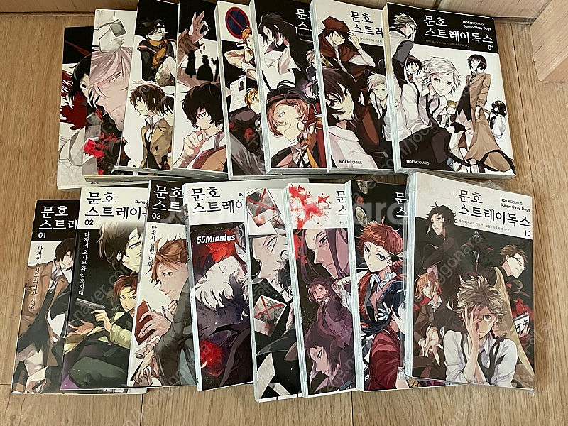 [택포] 문호 스트레이 독스 만화책 1-14권, 소설--3