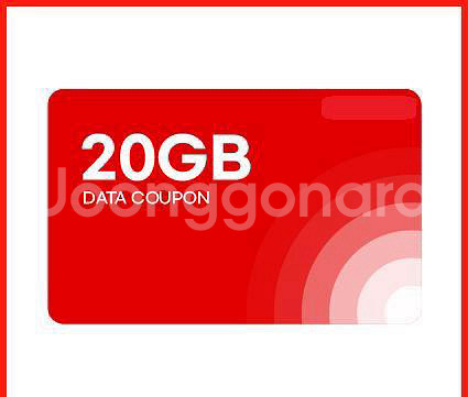 KT엠모바일 데이터 쿠폰 20GB--0