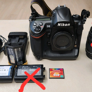니콘 D3 + 50.8D 렌즈 일괄 판매