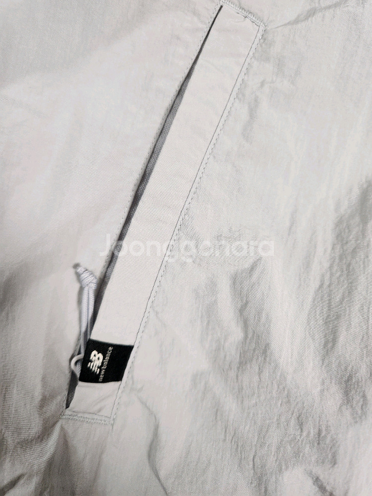 뉴발란스 배색 반팔 아노락 자켓 NBNAC22513(새--3