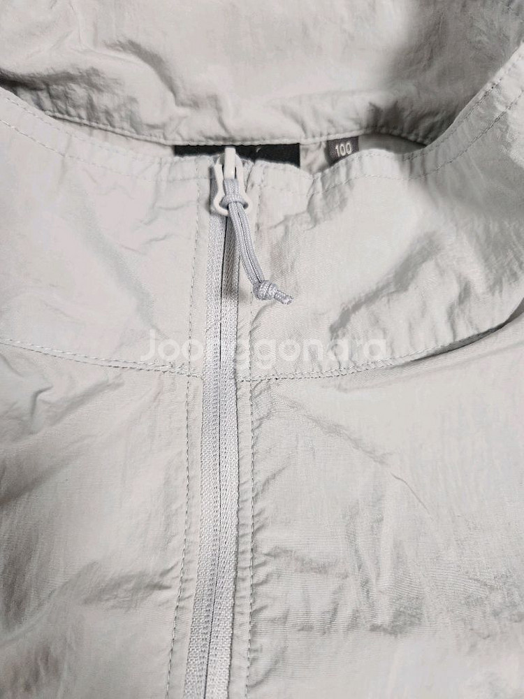 뉴발란스 배색 반팔 아노락 자켓 NBNAC22513(새--4