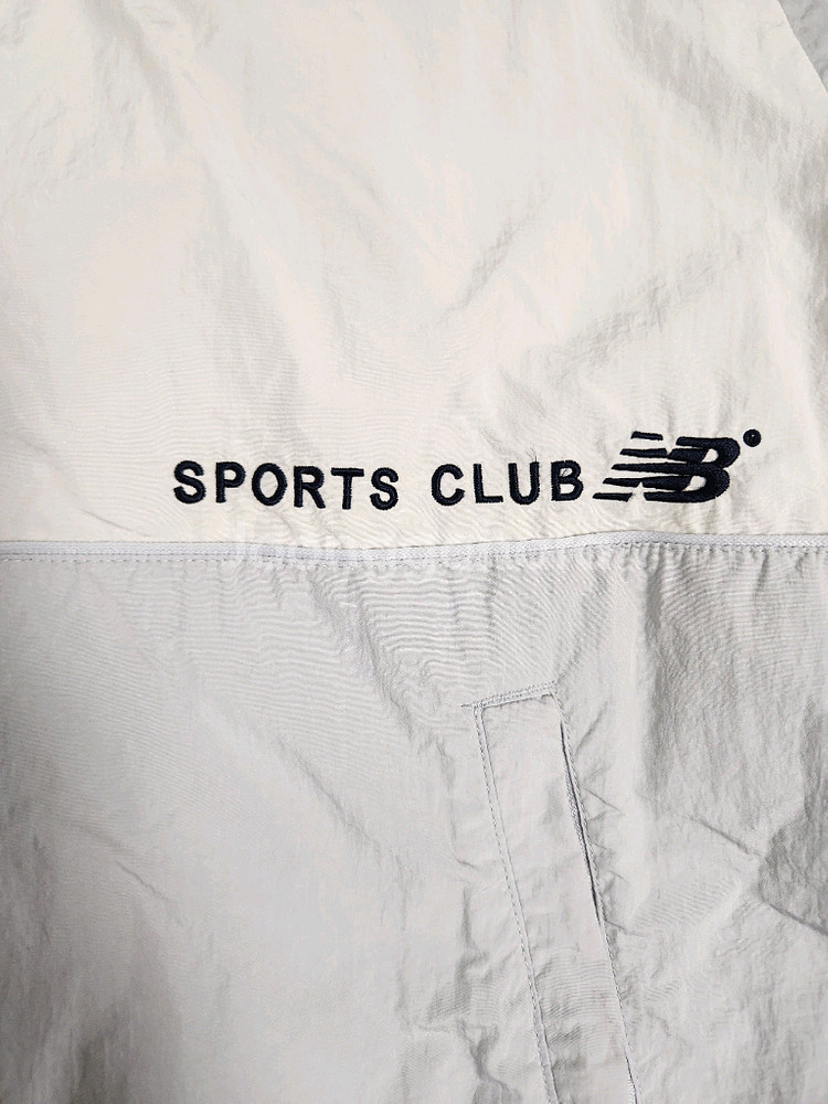 뉴발란스 배색 반팔 아노락 자켓 NBNAC22513(새--10