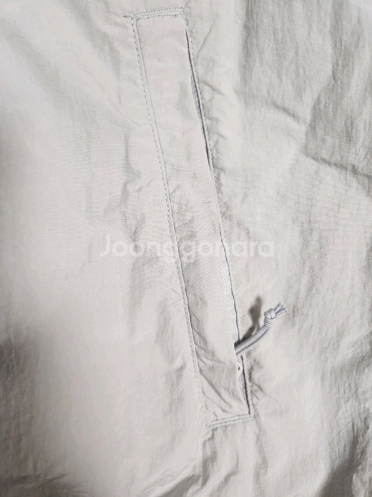 뉴발란스 배색 반팔 아노락 자켓 NBNAC22513(새--16