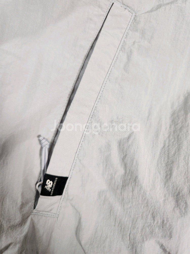 뉴발란스 배색 반팔 아노락 자켓 NBNAC22513(새--17