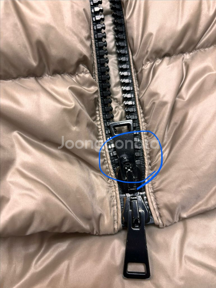 몽클레어 수엔 베이지 1사이즈--8