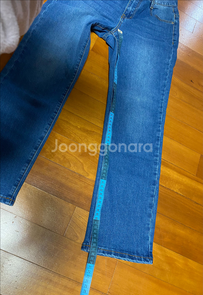 청바지 새거 55 스판 중청--6