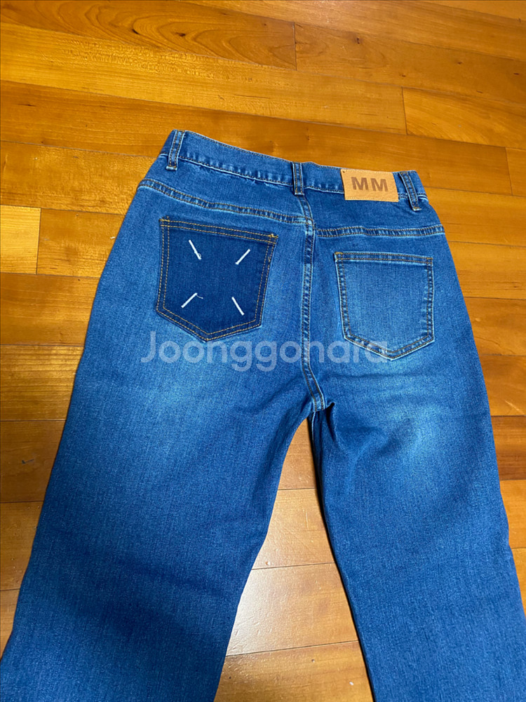 청바지 새거 55 스판 중청--4