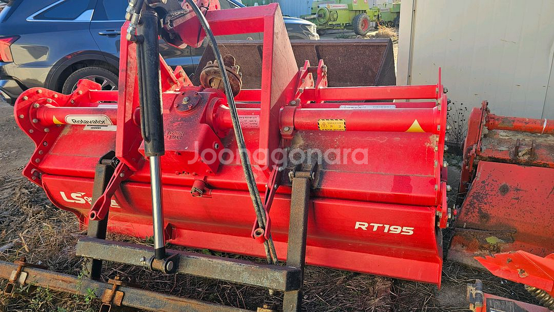 트랙터 로터리와 써래--0