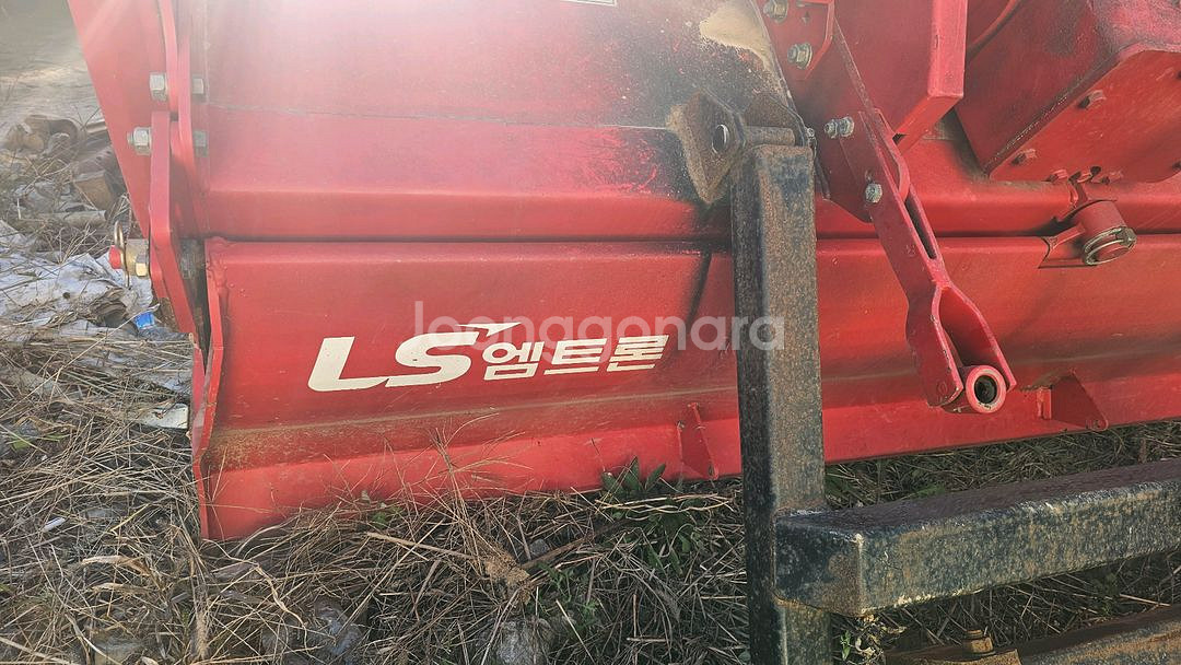 트랙터 로터리와 써래--1