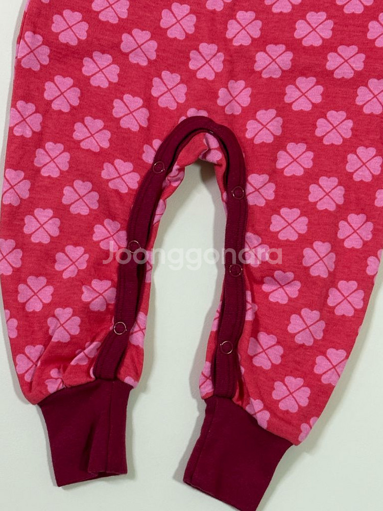 던스 25 가을 루즈레드 클로버 덩가리 68--2