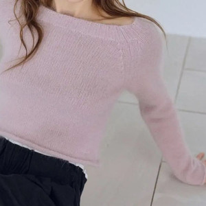 택달린 새상품) 릴리코츠 베리 앙고라 니트 (라벤더)