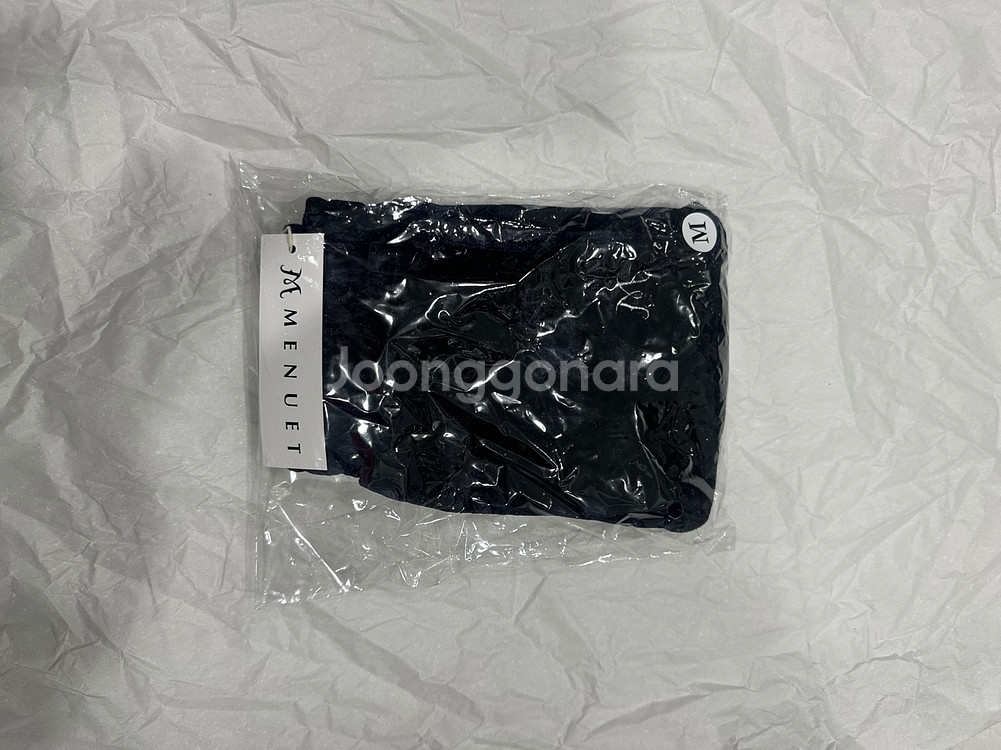 미뉴엣 폴웨어 벨벳 트레이닝 팬츠 네이비 M 새상품--0