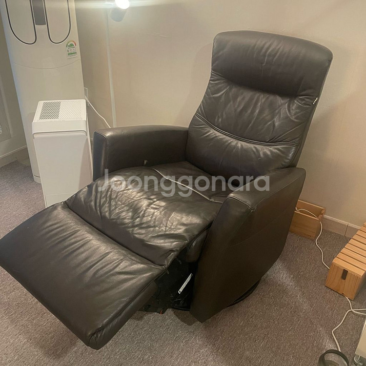 한샘수입 img 가죽 리클라이너--1